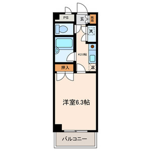 【間取り】 | ビレッジコア八王子(ビレッジコアハチオウジ)