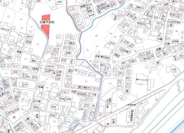【地図】 | 和歌山市直川681外直川分譲地Ⅱ期３号地