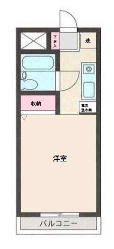 マリオン草加の間取り