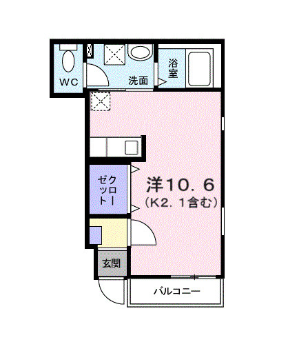 ローズガーデンの間取り