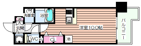 【間取り】 | アドバンス大阪ドーム前