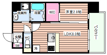 【間取り】 | LiveCasa天満橋