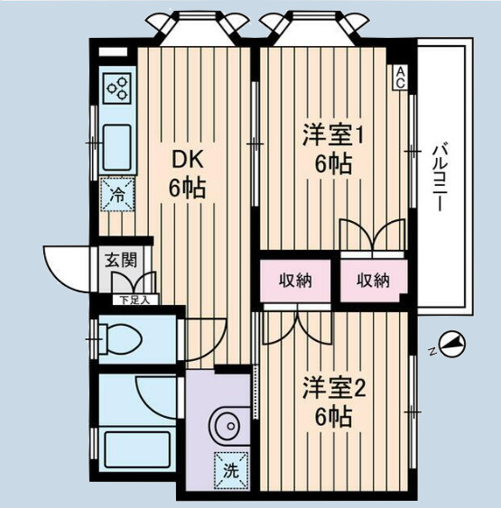 グランディオール原の間取り