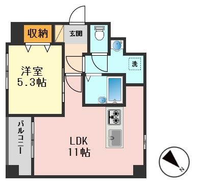東京tebikiの間取り