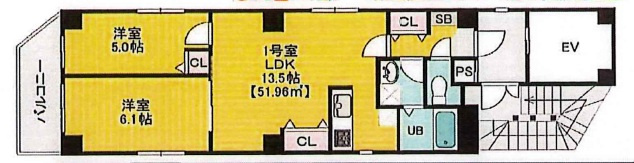 金太郎ヒルズの間取り