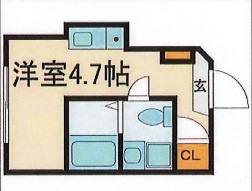HJ PLACE 護国寺Aの間取り