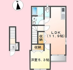 パル　ハイツの間取り