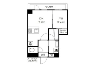 【間取り】 | アジールコート芝公園