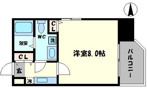 ドゥエリング桜川の間取り|ドゥエリング桜川　間取り　
