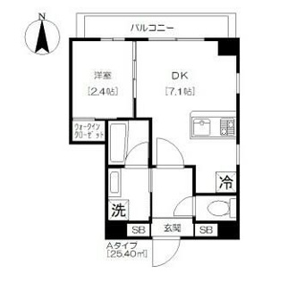 【間取り】 | アジールコート芝公園