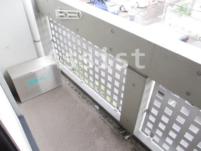 ラポルト武蔵小山のバルコニー
