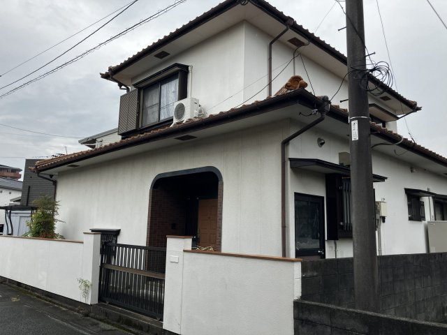 国分（杜田）戸建ての外観|北東より撮影