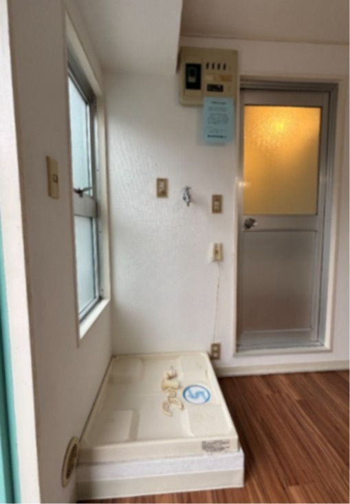 コーポ若村の設備|室内洗濯機置場