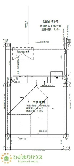 【区画図】 | 土浦市西根南3丁目　新築戸建　1号棟 | （1号棟）