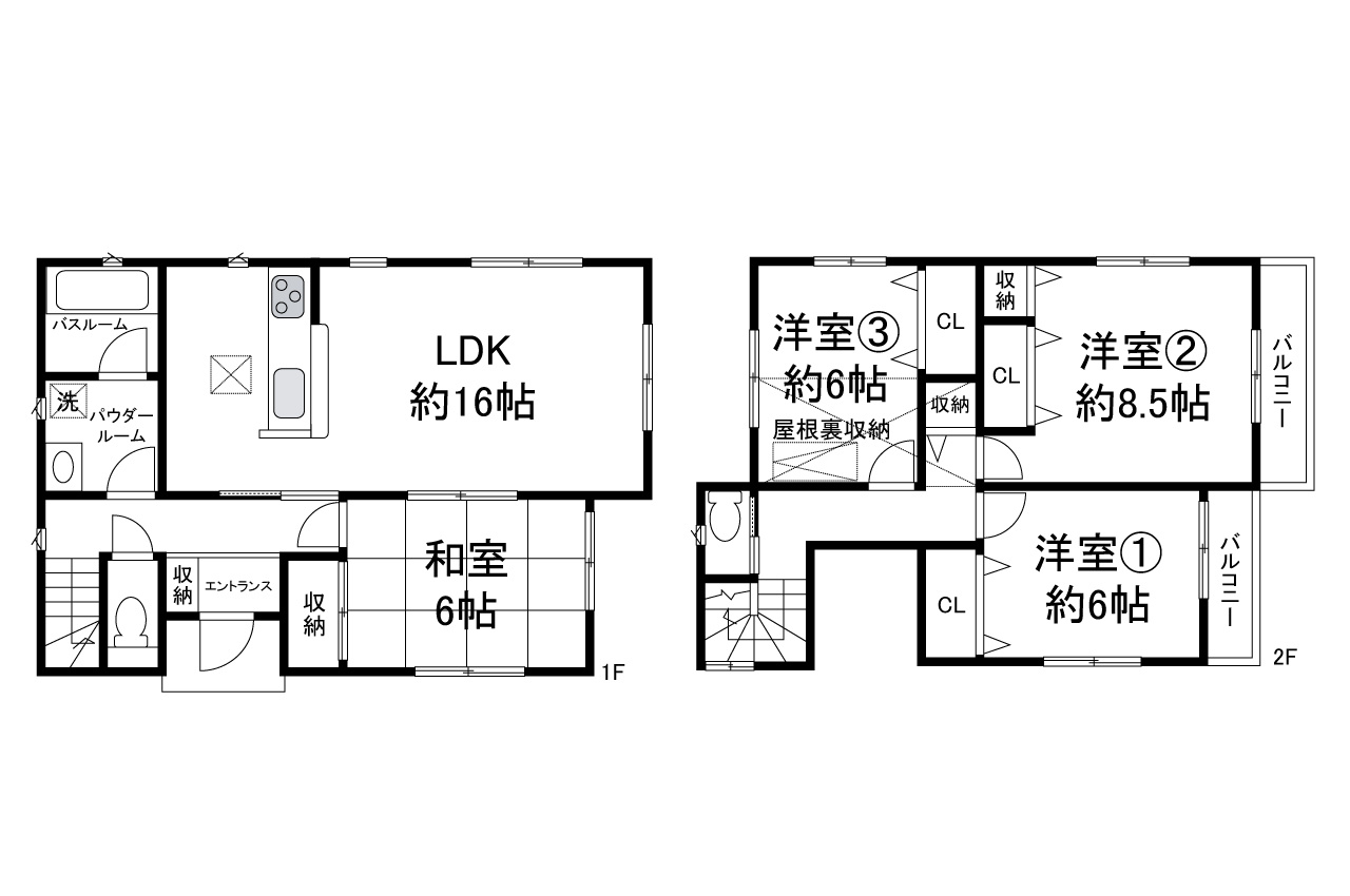 泉大津市清水町の間取り|現状でのお引渡しになります。詳細はお問合せください。