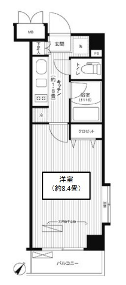 ステラメゾン荻窪の間取り