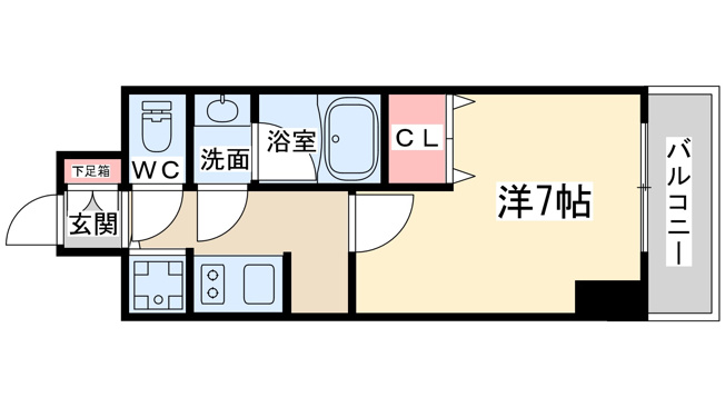 【間取り】 | アクアプレイス東天満2