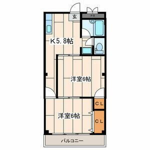 サンノウヤサクビルの間取り