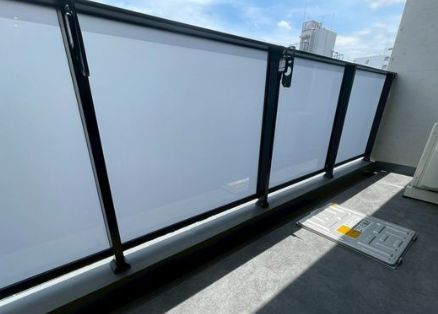 リテラス菊川のバルコニー|陽当たり良好なバルコニーです
