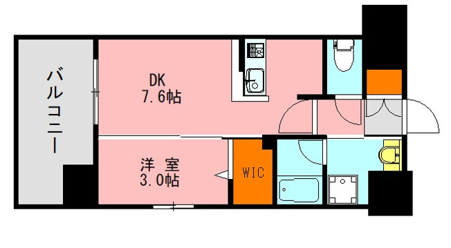 【間取り】 | LANDIC　O2227