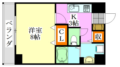 【間取り】 | エヴァーグリーン東船橋