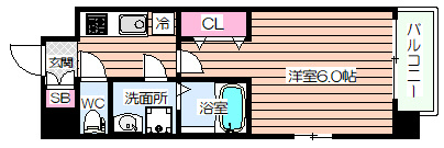 【間取り】 | エスリード大阪シティグランツ