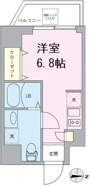ALBA扇橋の間取り