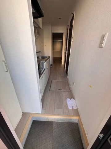 パーシモンコートの玄関