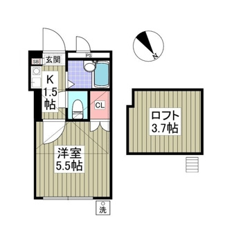 【間取り】 | フリーダムＢ棟