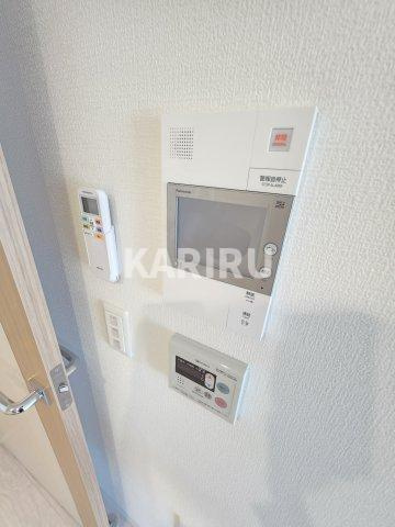 セレニテ蒲生四丁目駅前アリエのセキュリティ|階数・部屋によってカラーパターン違い（カームブルー・ヘリンボーン・マーブルグレー）