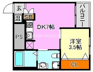 三國ビルの間取り