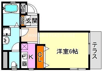 エビラ須磨の間取り