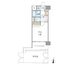 プリヴェール目黒行人坂の間取り