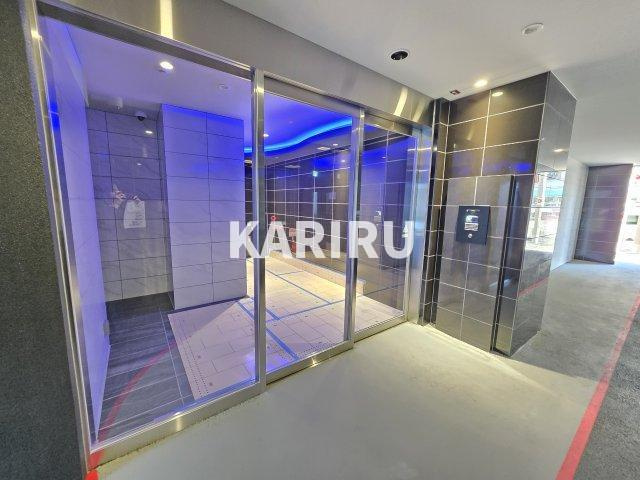セレニテ蒲生四丁目駅前アリエのエントランス