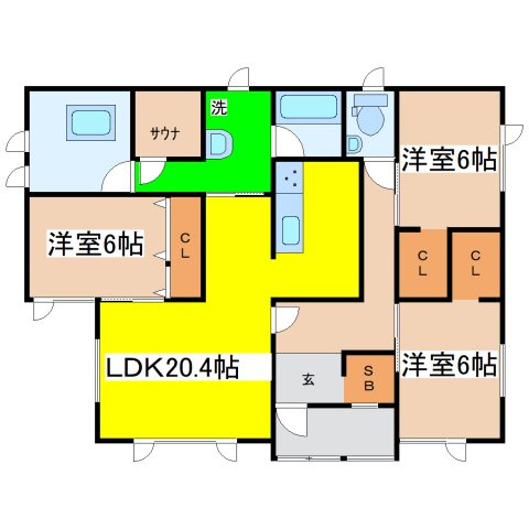 美原３－３８－１貸家