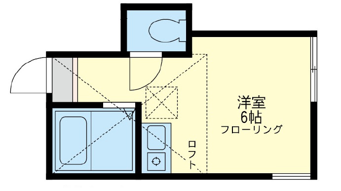 ユナイト新子安ウィルヘルム・ロードの間取り