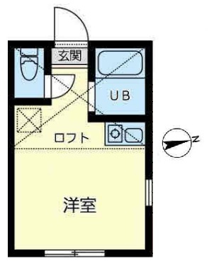 ユナイト芹ヶ谷マデイラの間取り