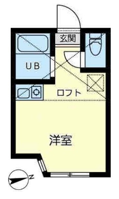 ユナイト芹ヶ谷マデイラの間取り