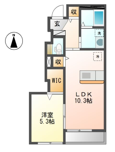 リバテンハイツの間取り