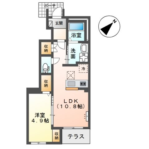 グランベルの間取り