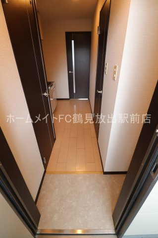 フジパレスえんじゅの玄関