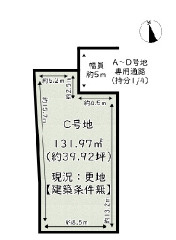 姫路市下手野４丁目の売地の土地図
