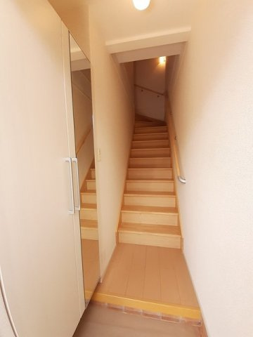 メゾン・アルバの玄関