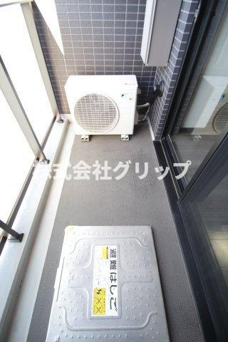 Le'a横濱反町駅前のバルコニー