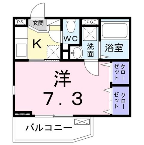 メゾン　ド　レスポワールの間取り