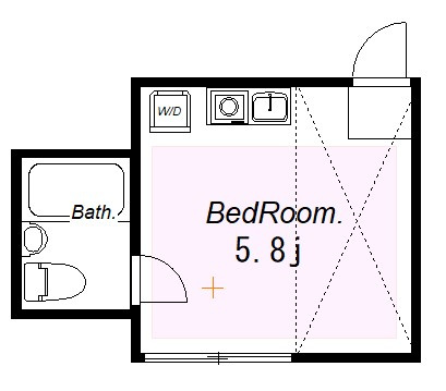 サクセス神之木台B棟の間取り