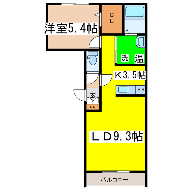 ヴェンツェルの間取り