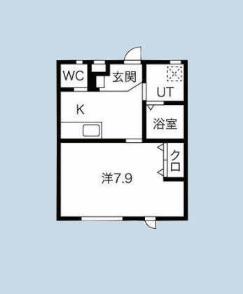 Maison Gladの間取り