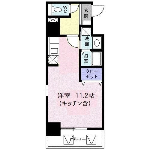 メルヴェーユの間取り
