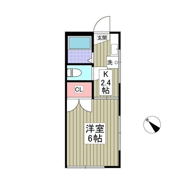 ちとせハイムの間取り
